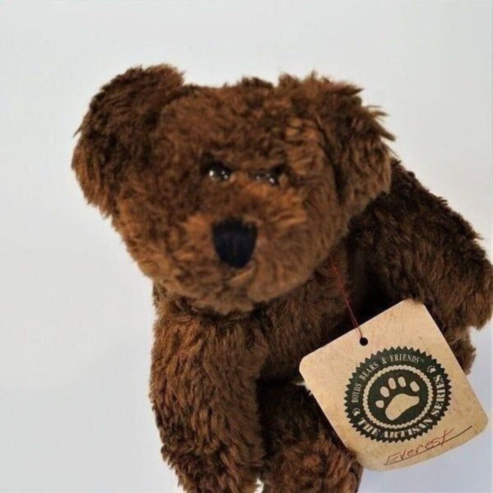 Vintage Boyds Bears And Friends Everest Grizzly Bear Artisan Series 19990 - 96